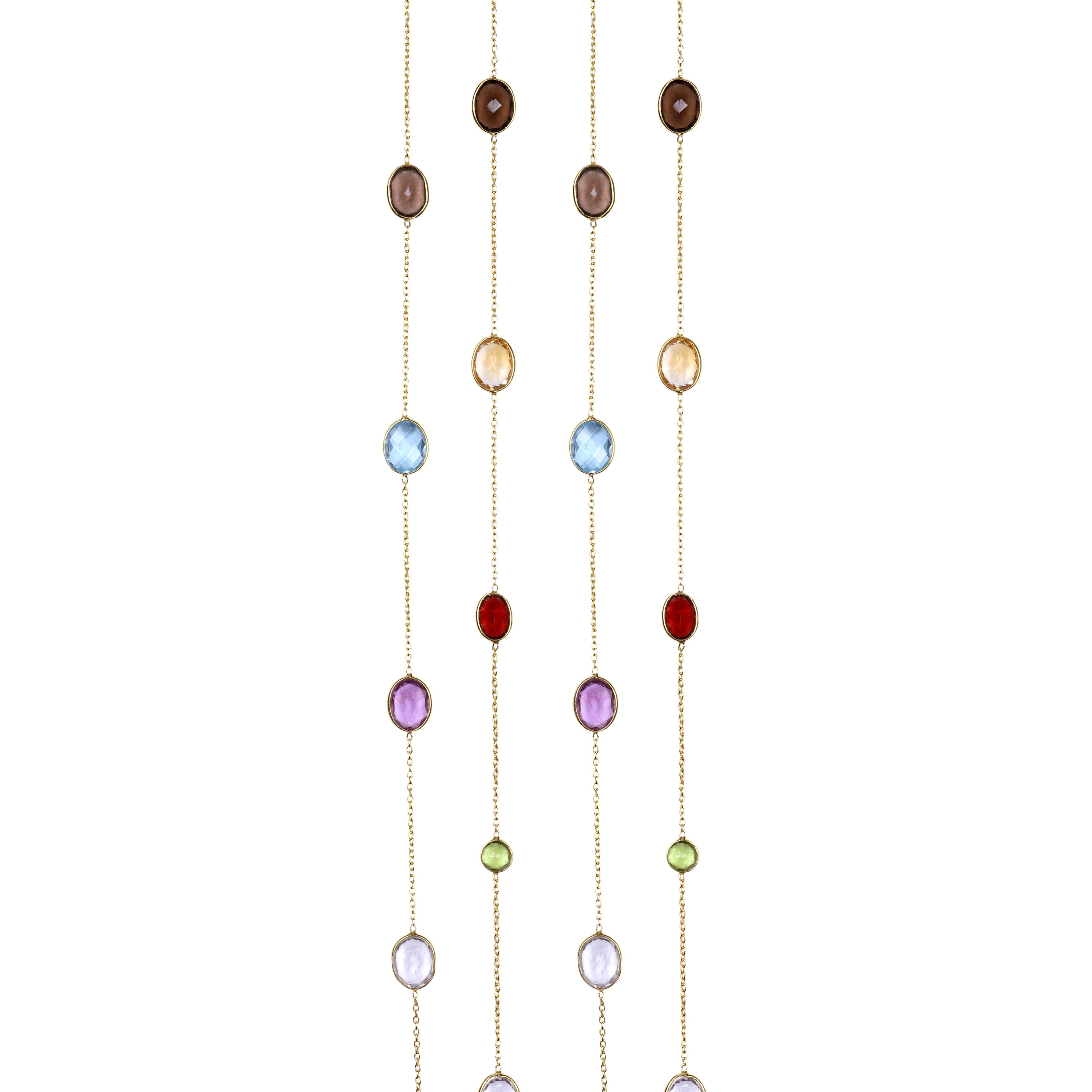 Multi Gemstone Necklace