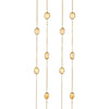 Necklace - Small Citrine Station