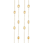 Necklace - Small Citrine Station