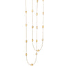 Necklace - Small Citrine Station