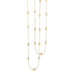 Necklace - Small Citrine Station