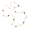 Necklace - Labradorite, Iolite & Blue Topaz