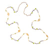 Necklace - Iolite, Citrine & Peridot