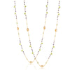 Necklace - Iolite, Citrine & Peridot