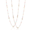 Necklace - Opal, Ruby, Sapphire, Emerald & Pearl