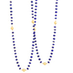Necklace - Lapis Lazuli & Gold Bead