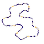 Necklace - Lapis Lazuli & Gold Bead
