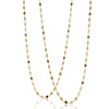 Necklace - Bezel Set Multi Gemstones