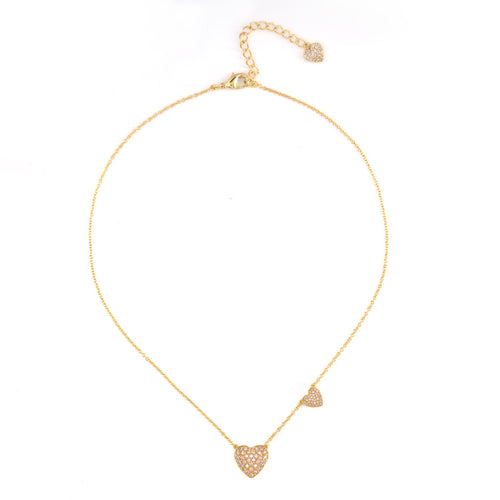 Necklace - Amore Mio Double Heart
