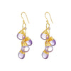 Earrings - Rose De France Briolette