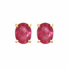 Earrings - Ruby Studs