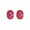 Earrings - Ruby Studs