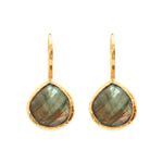 Earrings - Labradorite Teardrops