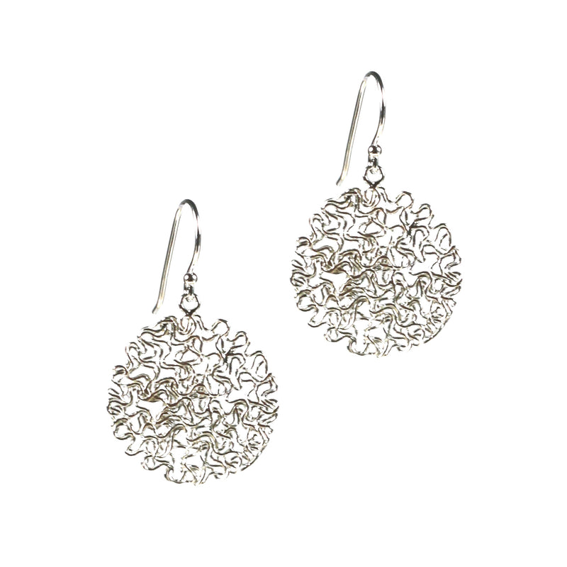 Earrings - Happy Drops Silver Medium