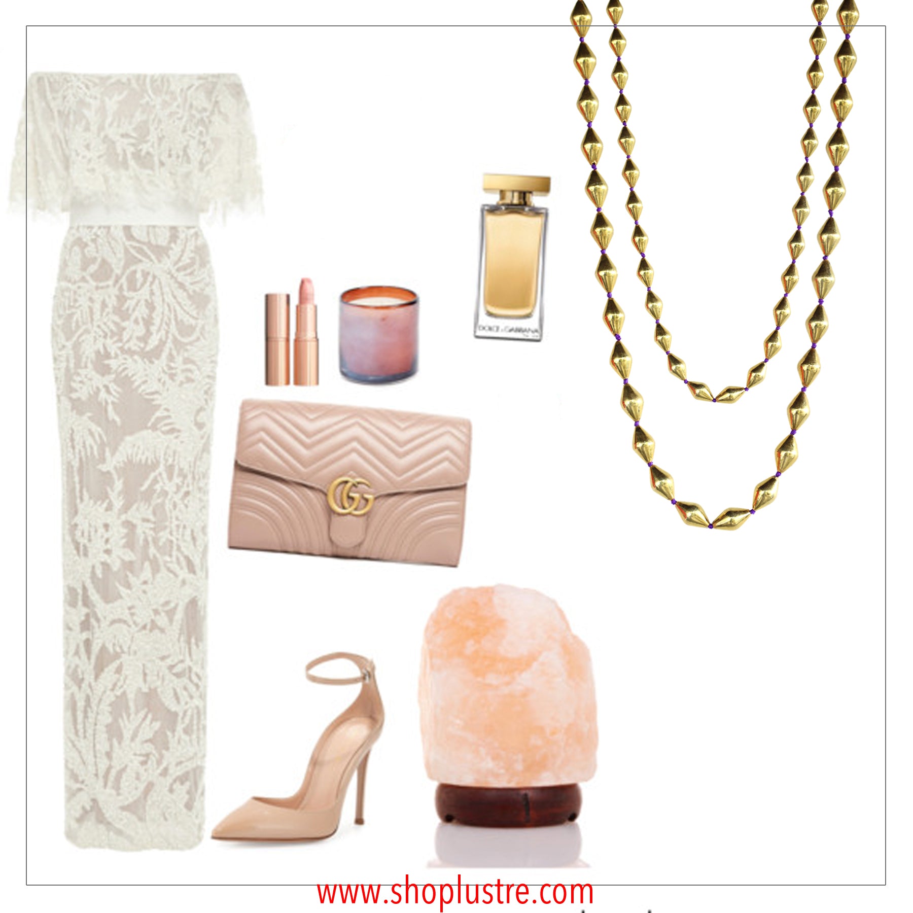 Gold Dholki Bead Necklace — Purple Thread, gold plated, handcrafted gemstone necklace Singapore