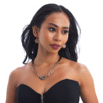 Necklace - Eternal Link with Black Clasp