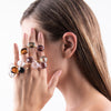 Ring - Jujube - Rock Crystal