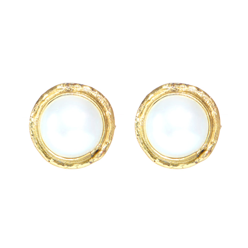 Earrings - Chess Stud