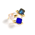 Ring - Naked 4 - Blue Chalcedony