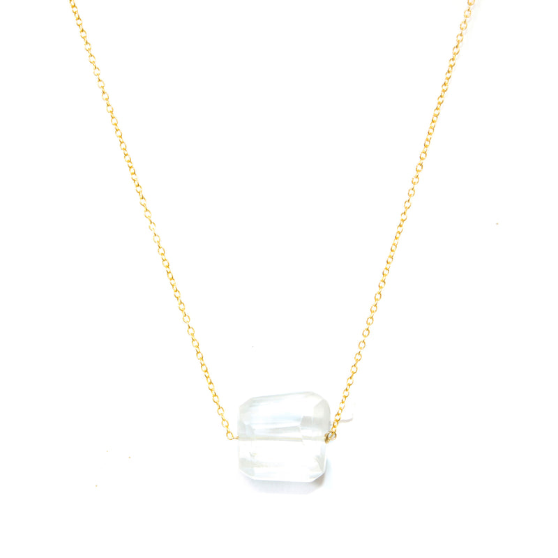 Necklace - Nugget - Clear Crystal Quartz