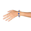 Cuff - Single line Lapis Lazuli