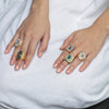 Ring - Solitude -  Shanti in Moonstone Oval