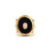Ring - Solitude -  Shanti in Black Onyx Oval