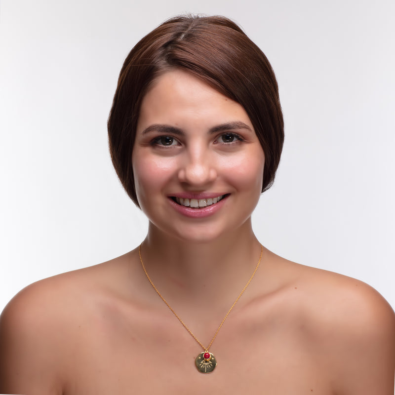 Necklace - Talisman Birthstone July