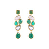 Earrings - Chandelier in Greens