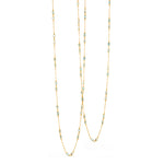 Necklace - Blue Topaz Mini Station