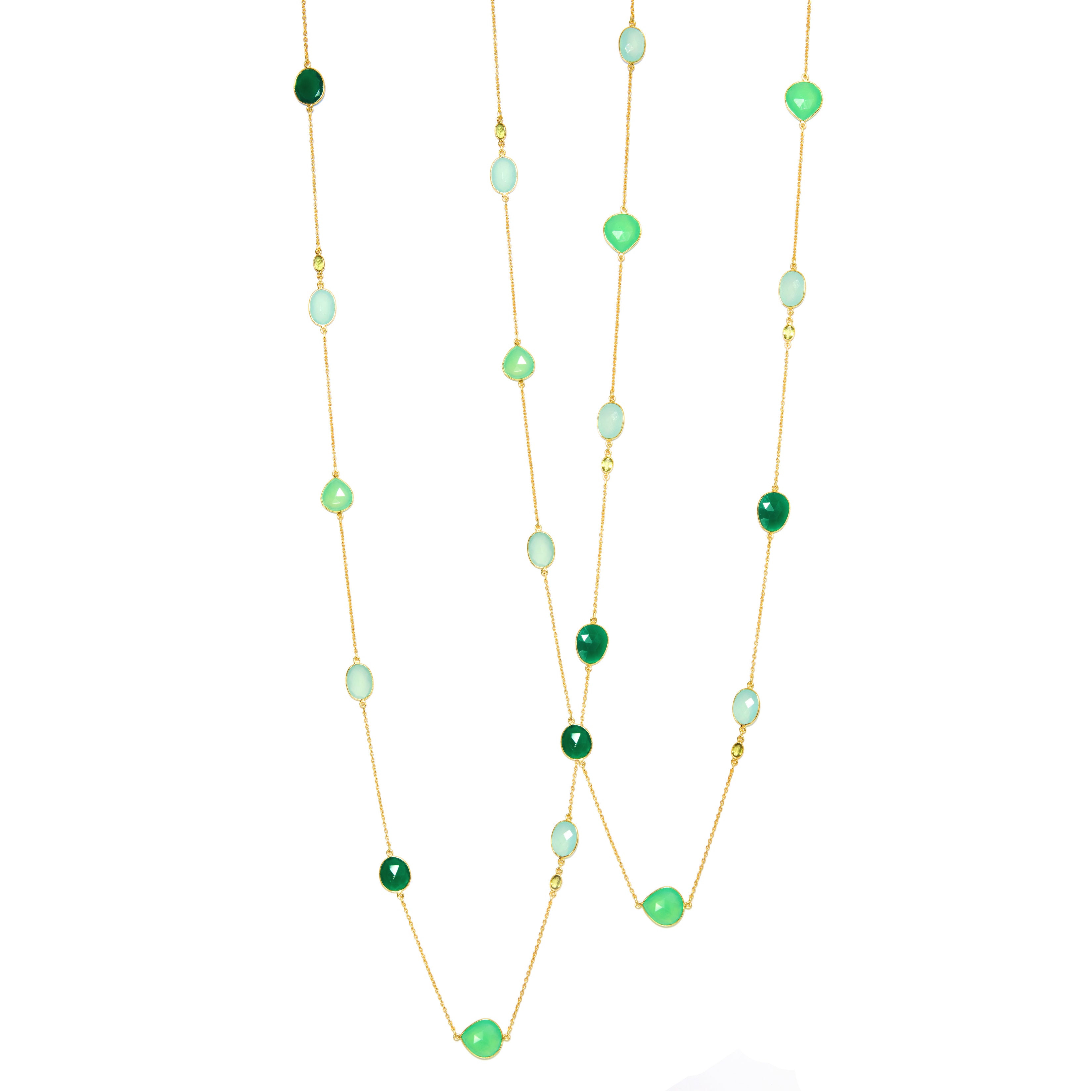 Statement gemstone necklace from Uber Rani collection
