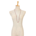 Necklace - Ruby and Emerald Cabochon