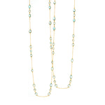 Necklace - Blue Topaz Station