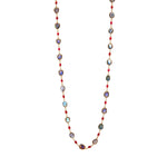Necklace - Labradorite & Ruby