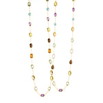 Necklace - Multi Gemstone Station