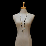 Necklace - Black Onyx, Blue Chalcedony & Tiger's Eye